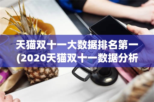 天猫双十一大数据排名第一(2020天猫双十一数据分析报告)