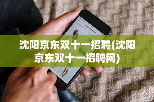 沈阳京东双十一招聘(沈阳京东双十一招聘网)