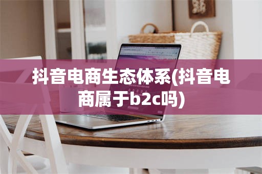 抖音电商生态体系(抖音电商属于b2c吗)