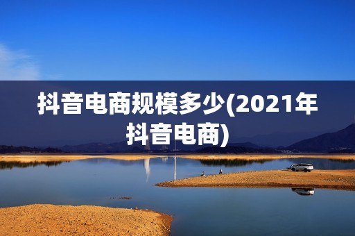 抖音电商规模多少(2021年抖音电商)